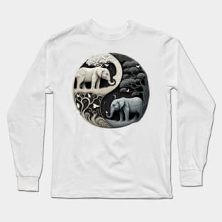 Elephants Long Sleeve T-Shirt